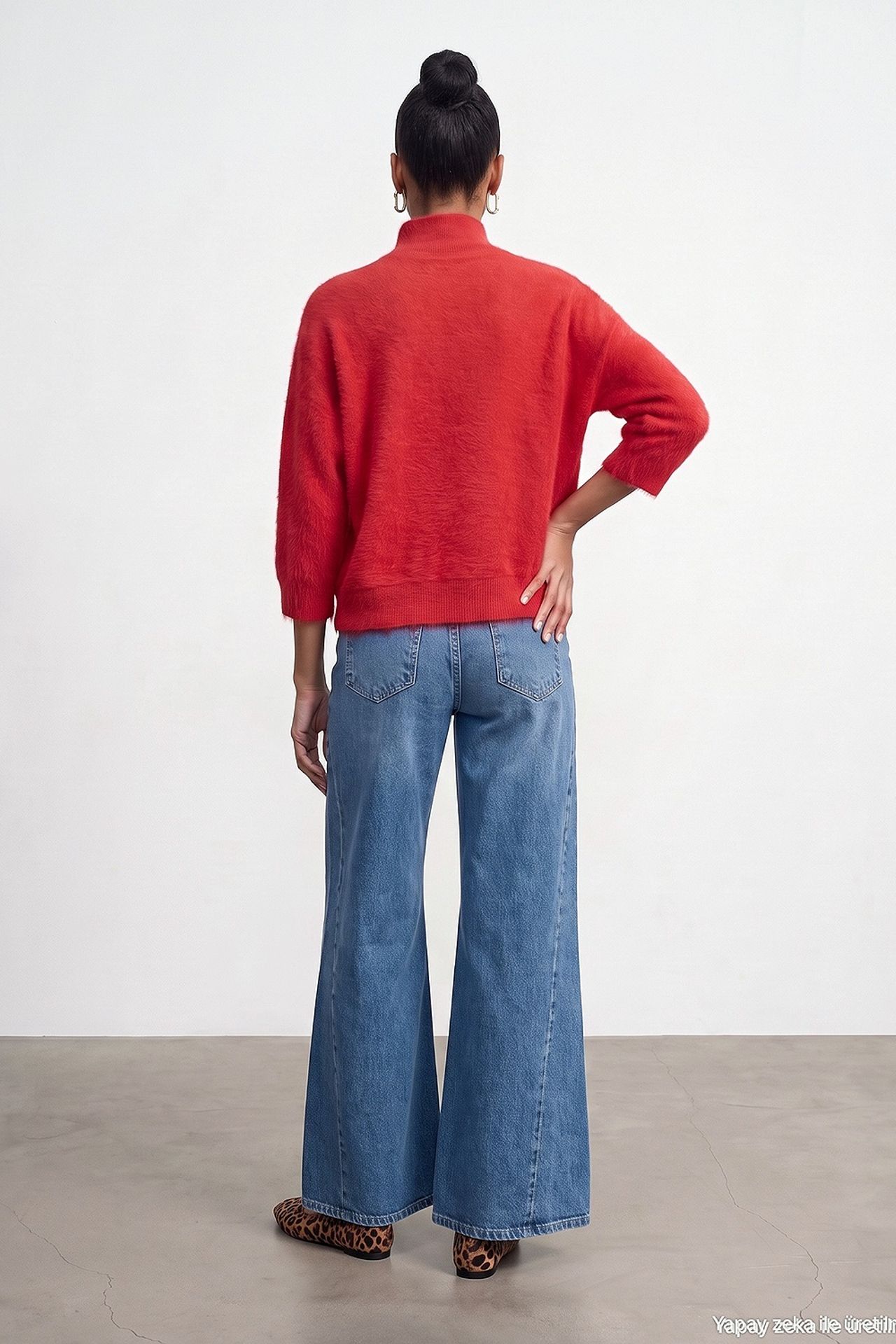 DILVIN Women's Straight-Leg Jeans 2