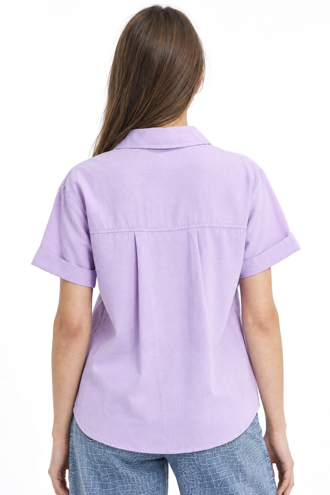 MIXRAY Short Sleeve Shirt with Pockets 3