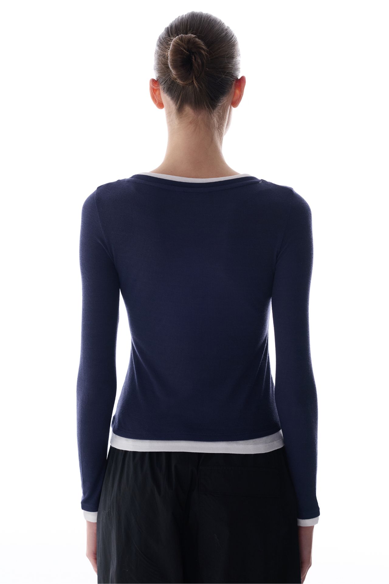 PENTI Breathable Long Sleeve Basic Top 5
