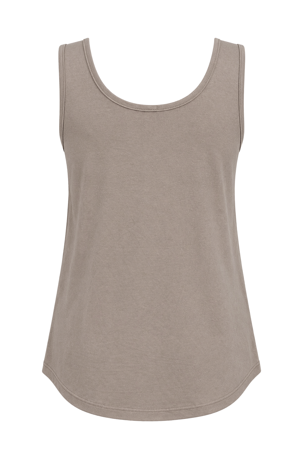 MIXRAY Casual U Neck Cotton Blend Tank Top 3