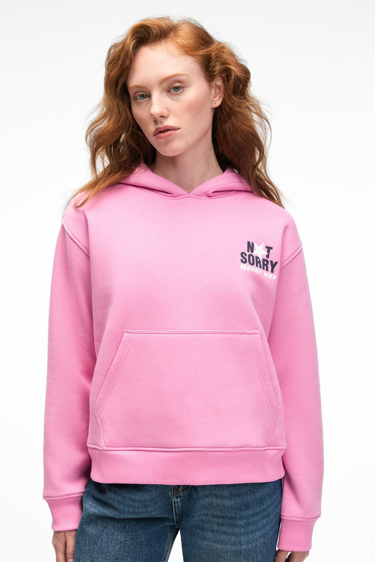 GRIMELANGE Oversized Hooded Printed Sweatshirt 2