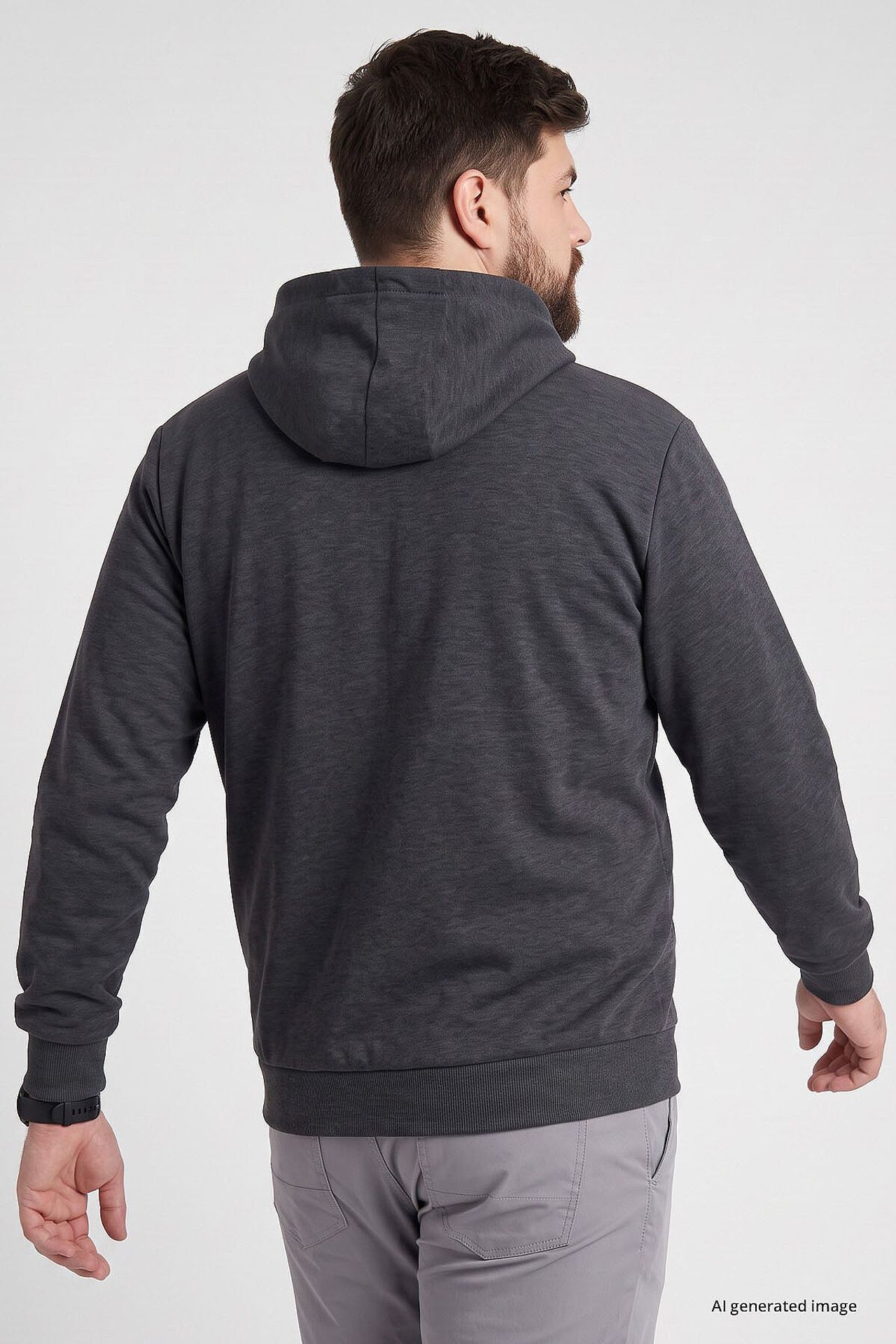 TOMMY Plus Size Hooded Zip Sweatshirt 6