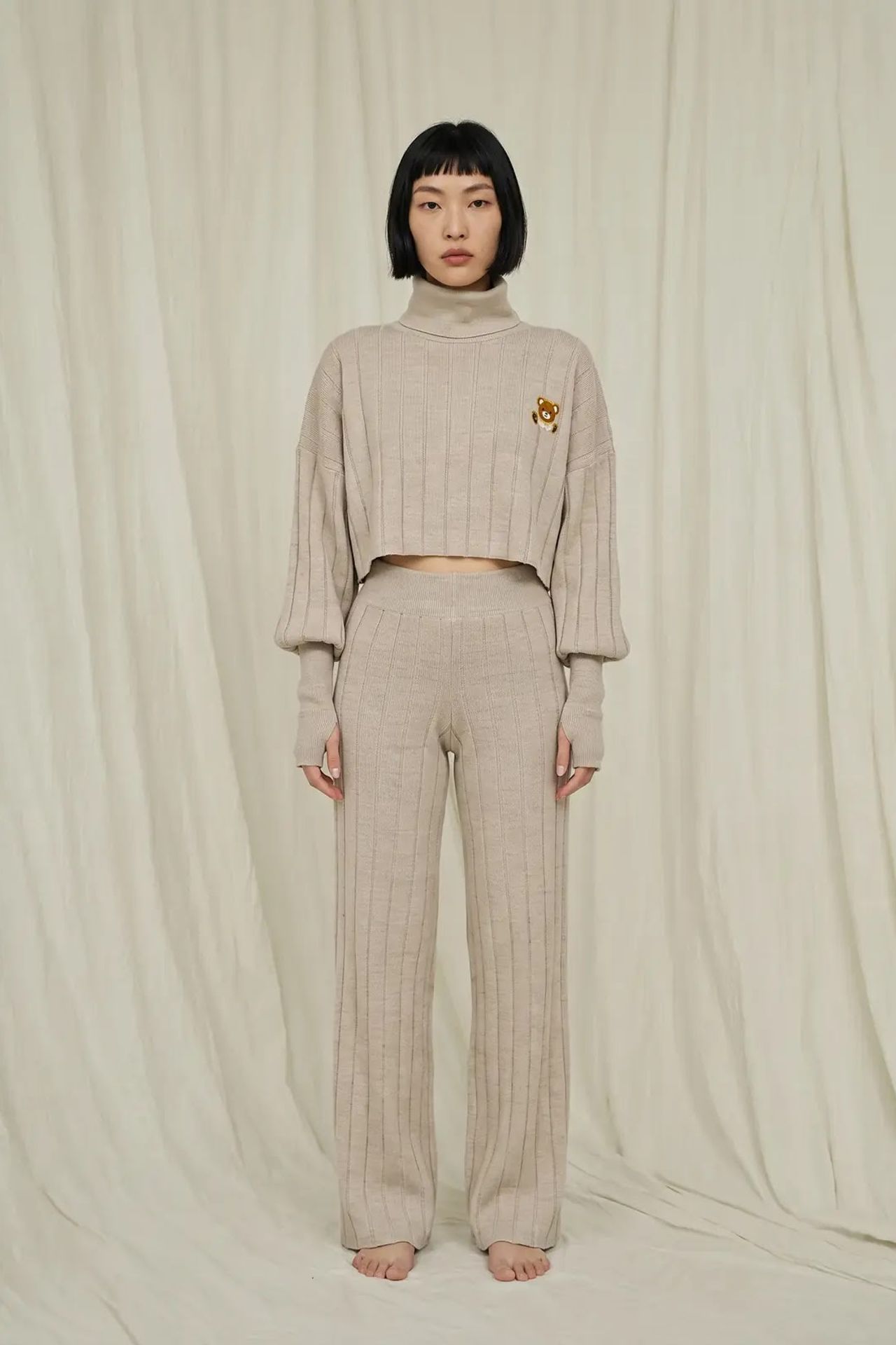 MY FASHION Dokulu Örgü Uyumlu Takım 3