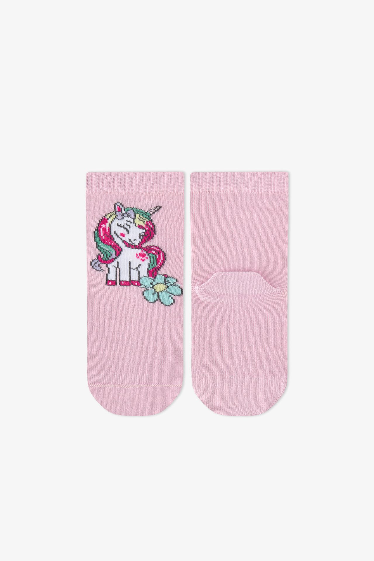 PENTI Girls' Unicorn Dreamland 2-Pack Ankle Socks 2