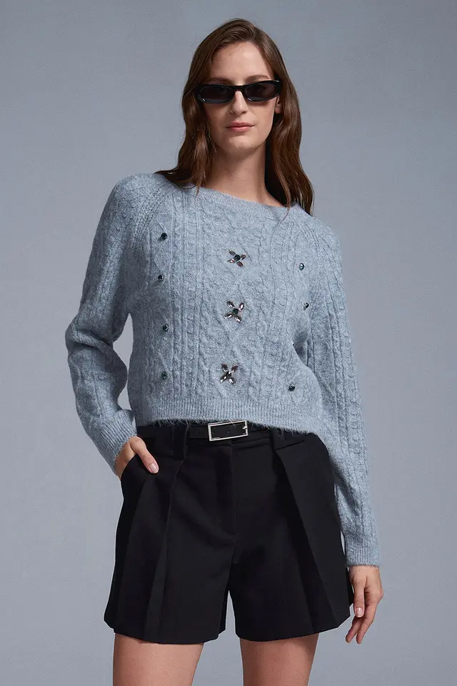 DILVIN Women's Knit Sweater