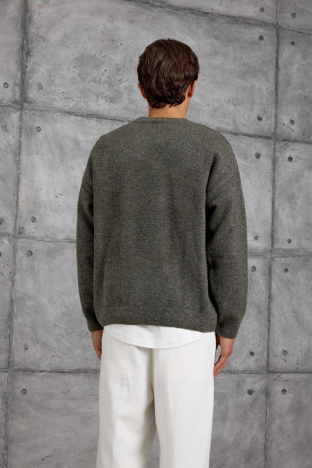 NOMARC Regular Fit Bisiklet Yaka Kazak 4