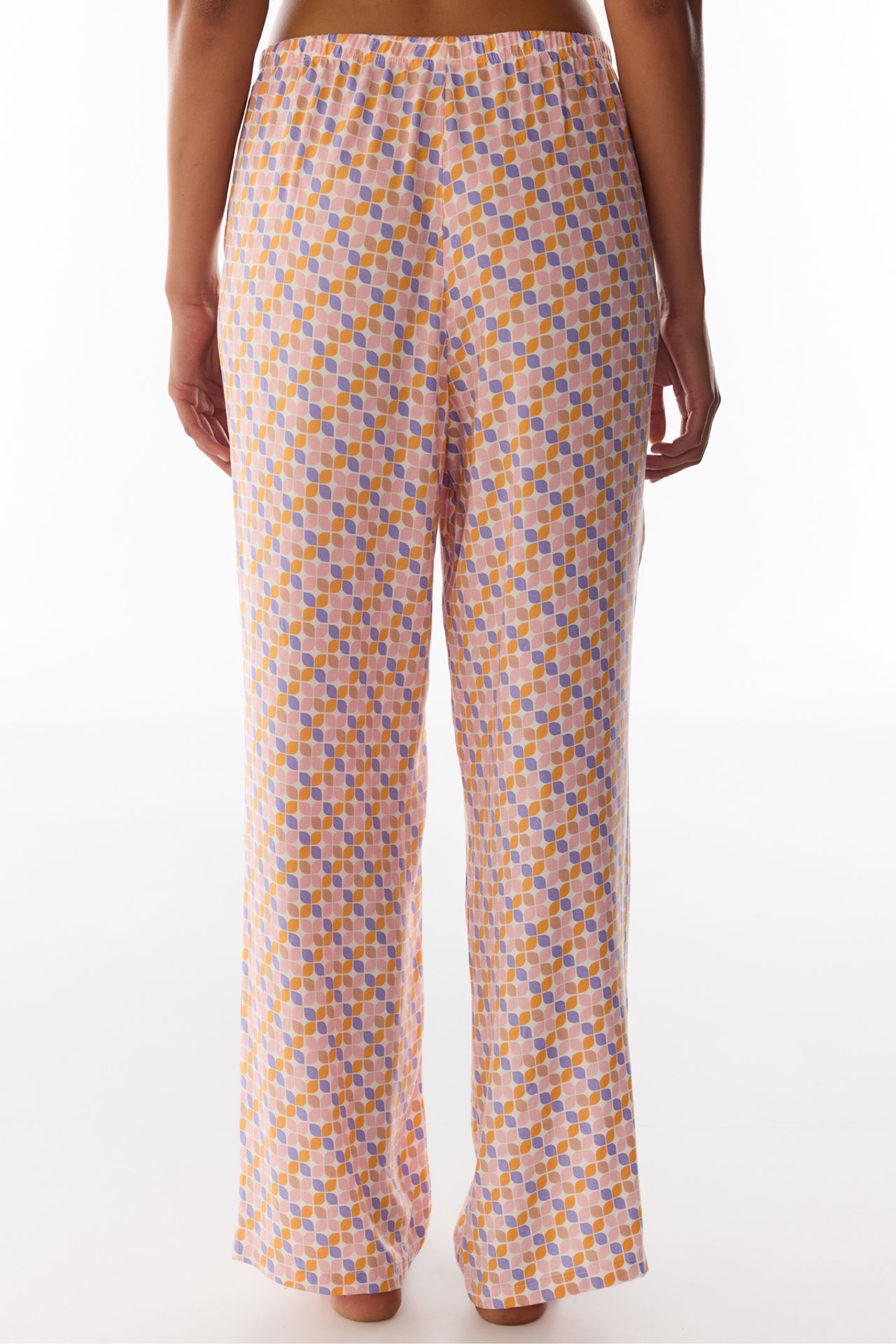 PENTI Sleep Mode Retro Pattern Pajama Bottoms 2