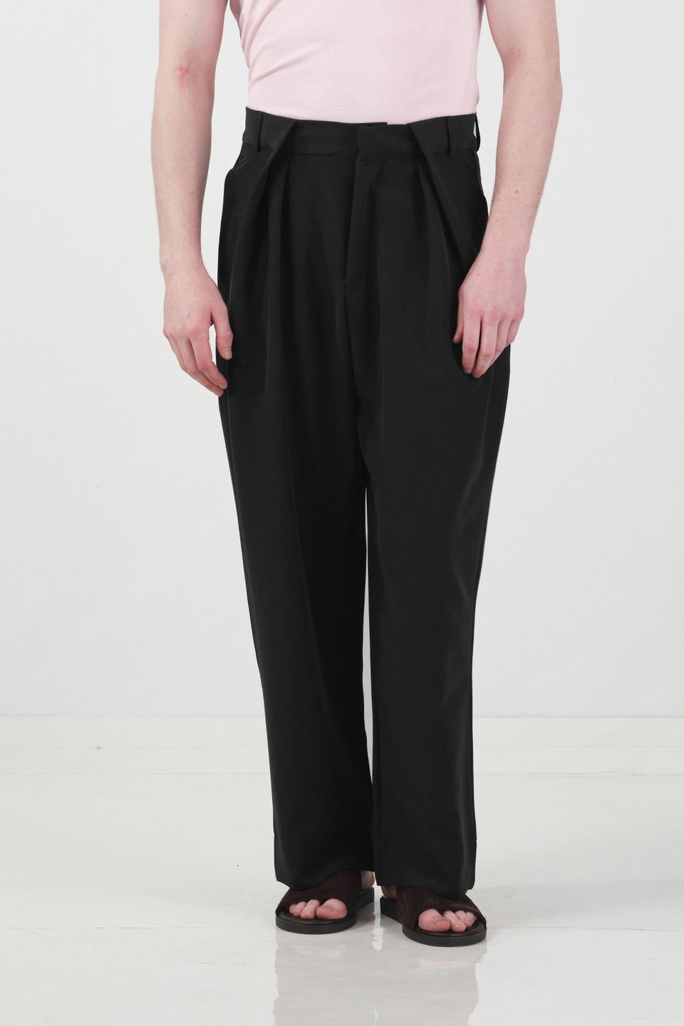 GIESTO Men's Straight-Leg Suit Pants