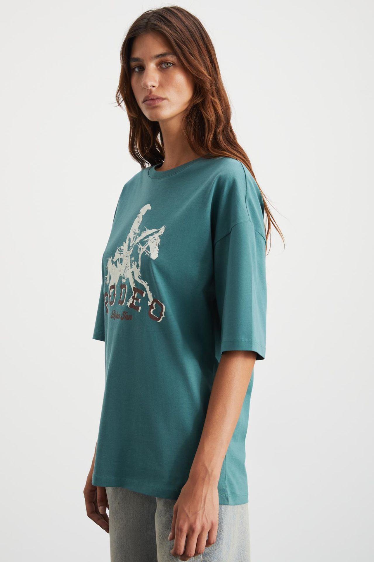 GRIMELANGE Printed Crew Neck T-Shirt 6
