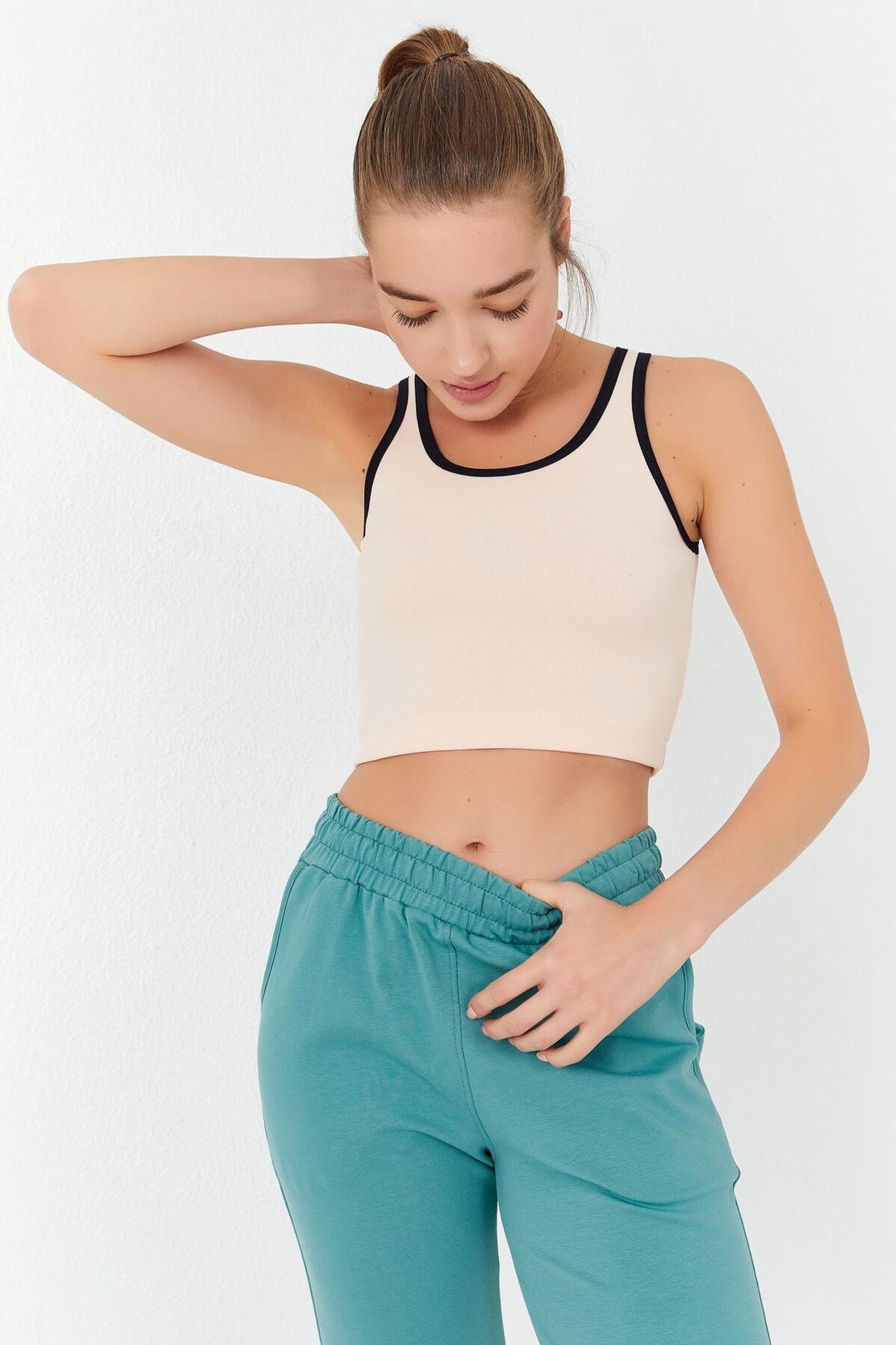 TOMMY Ribbed Sleeveless Crop Top 5
