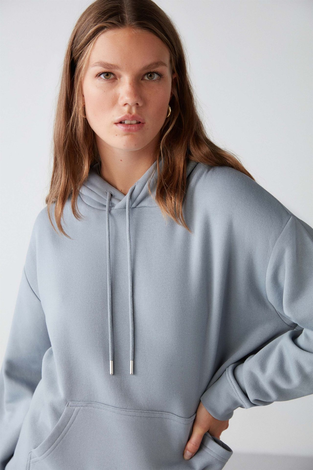 GRIMELANGE Hooded Relaxed Pocket Sweatshirt 4