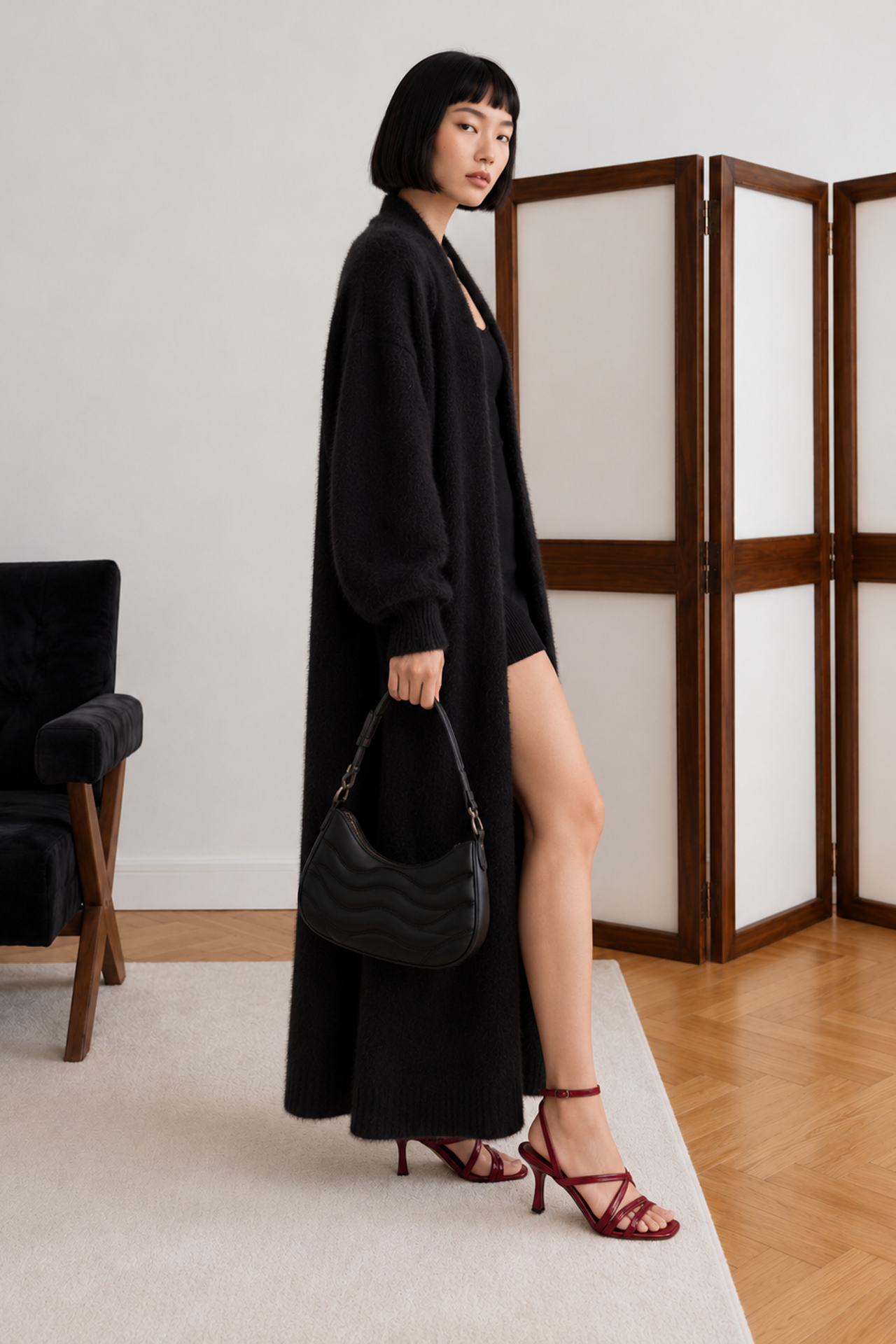 MY FASHION Açık Ön Normal Kalıp Hırka 5
