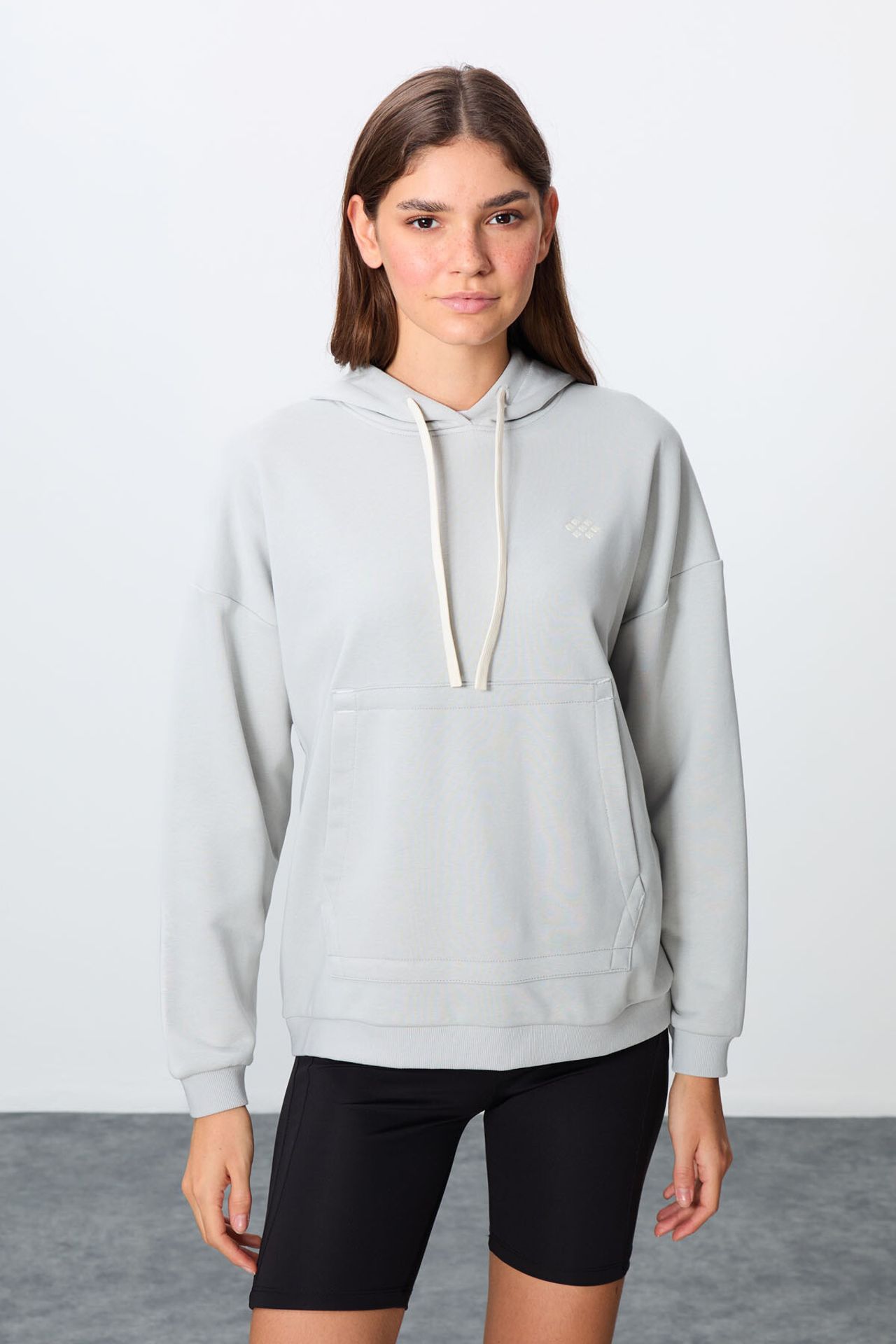 TOMMY Oversized Hooded Sweatshirt With Pocket 4