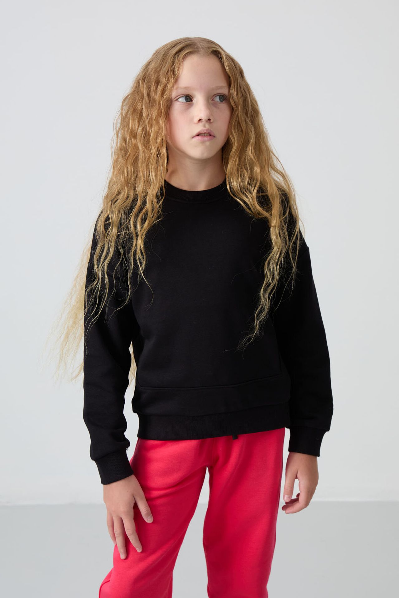 TOMMY Youth Unisex Cotton-Blend Sweatshirt 2