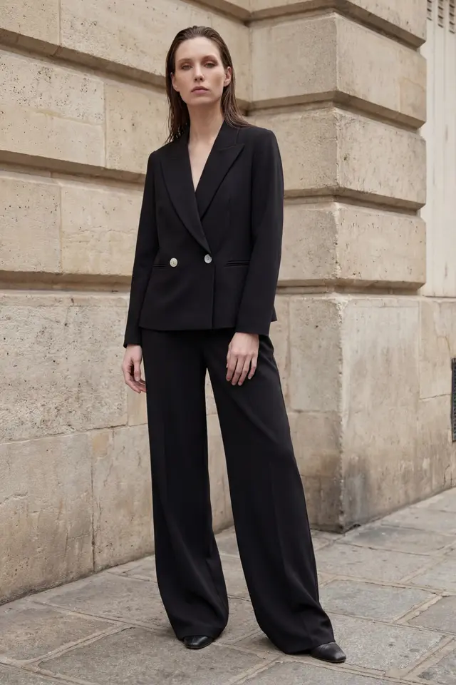 MY FASHION Classic Buttoned Blazer