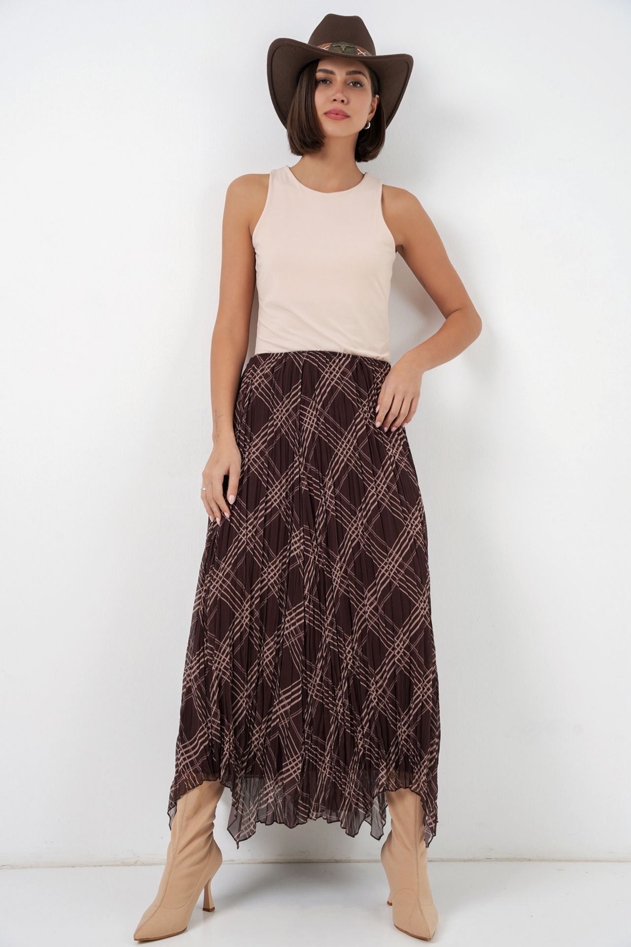 BDART Asymmetrical Patterned Maxi Skirt 5
