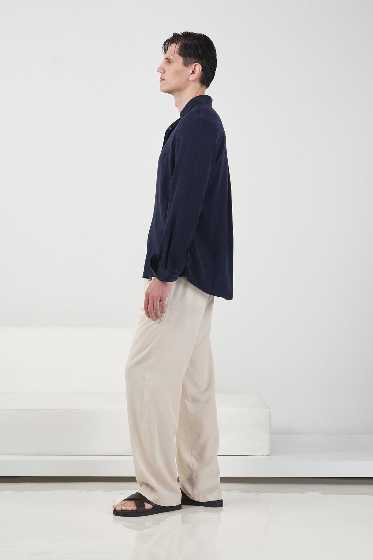 GIESTO Tencel Button-Up Shirt 3