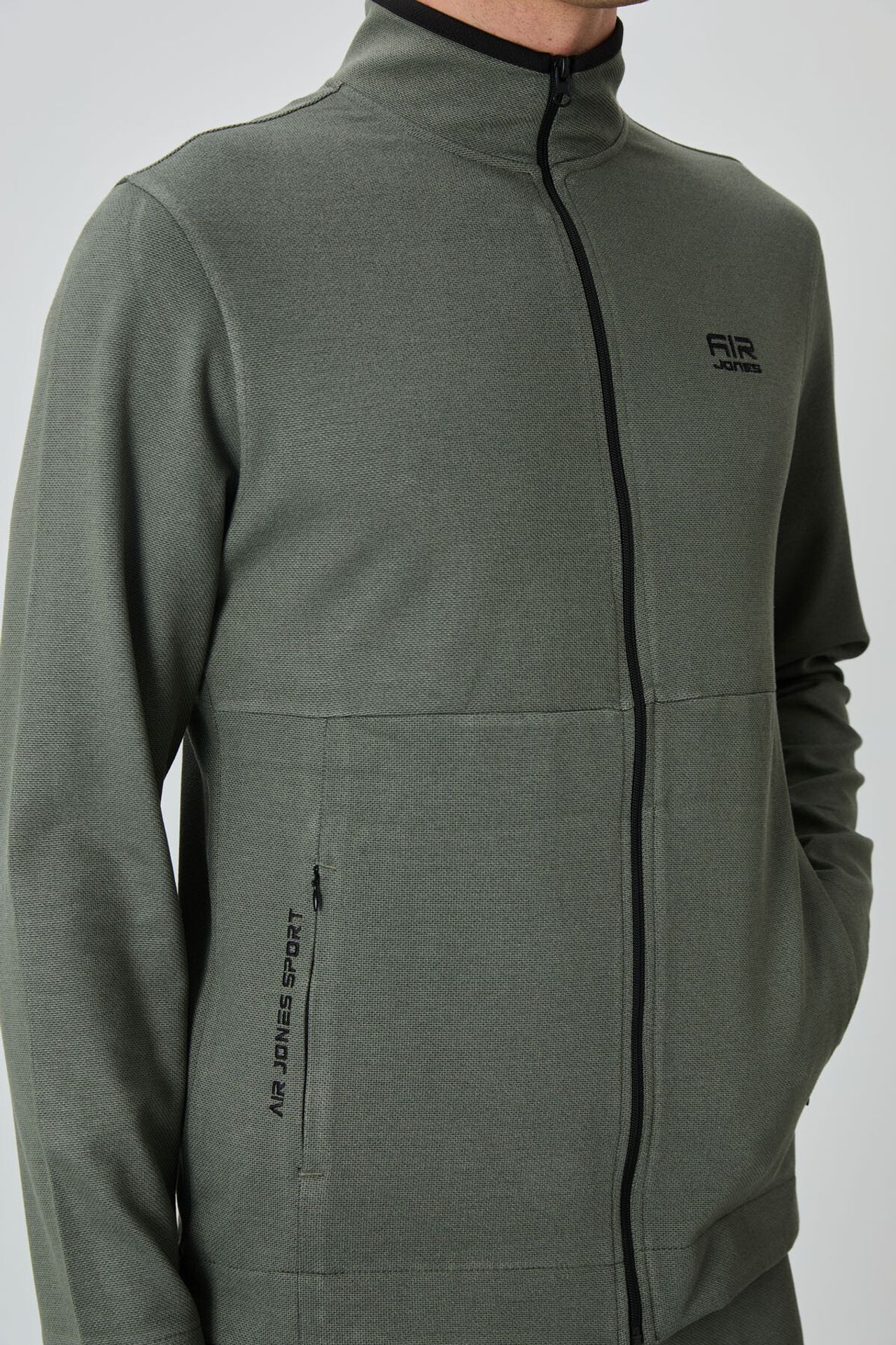 TOMMY Men's Zip-collar Sweatshirt And Pants Set 5