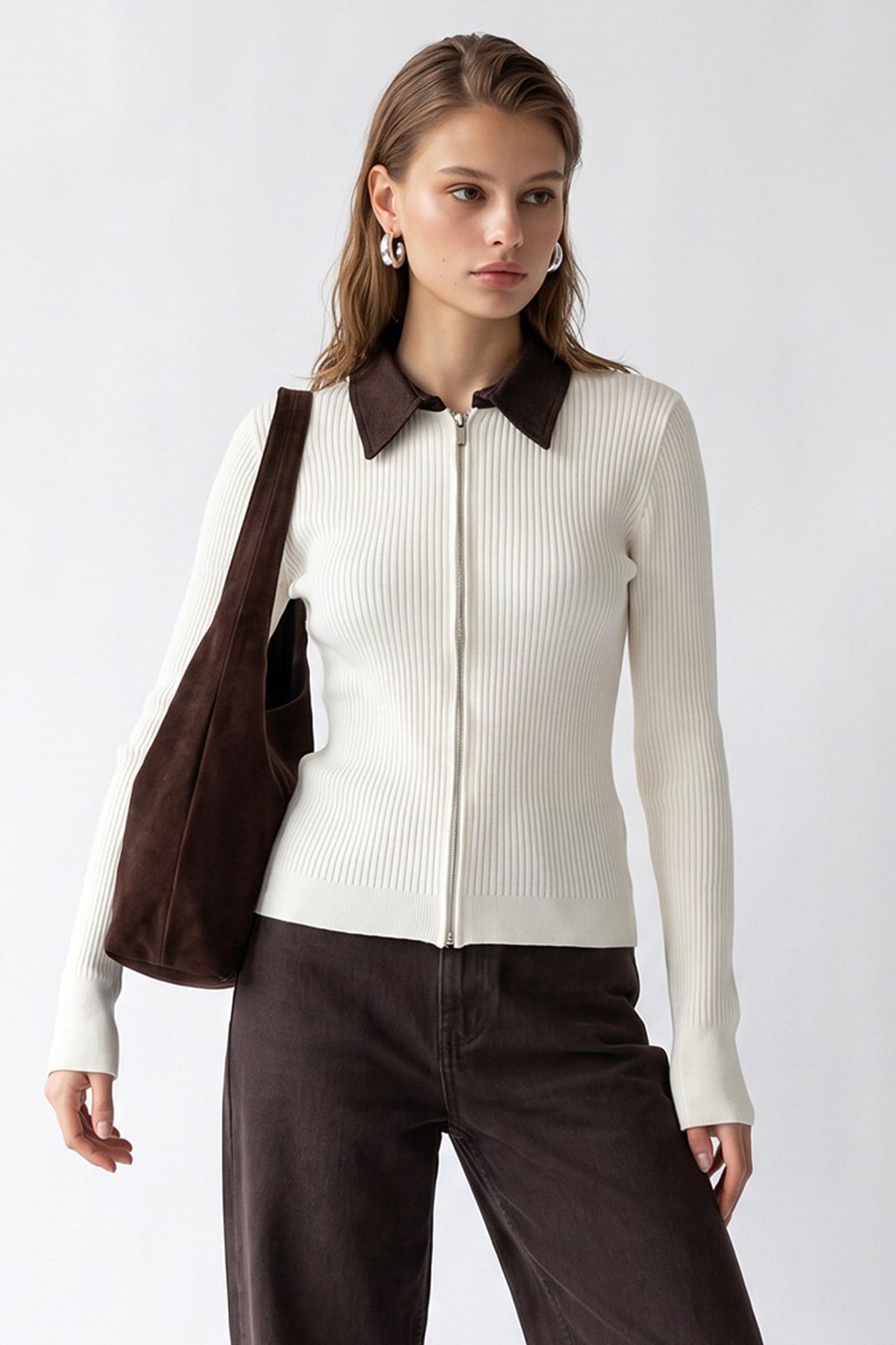 MIXRAY Women's Knit Cardigan 4