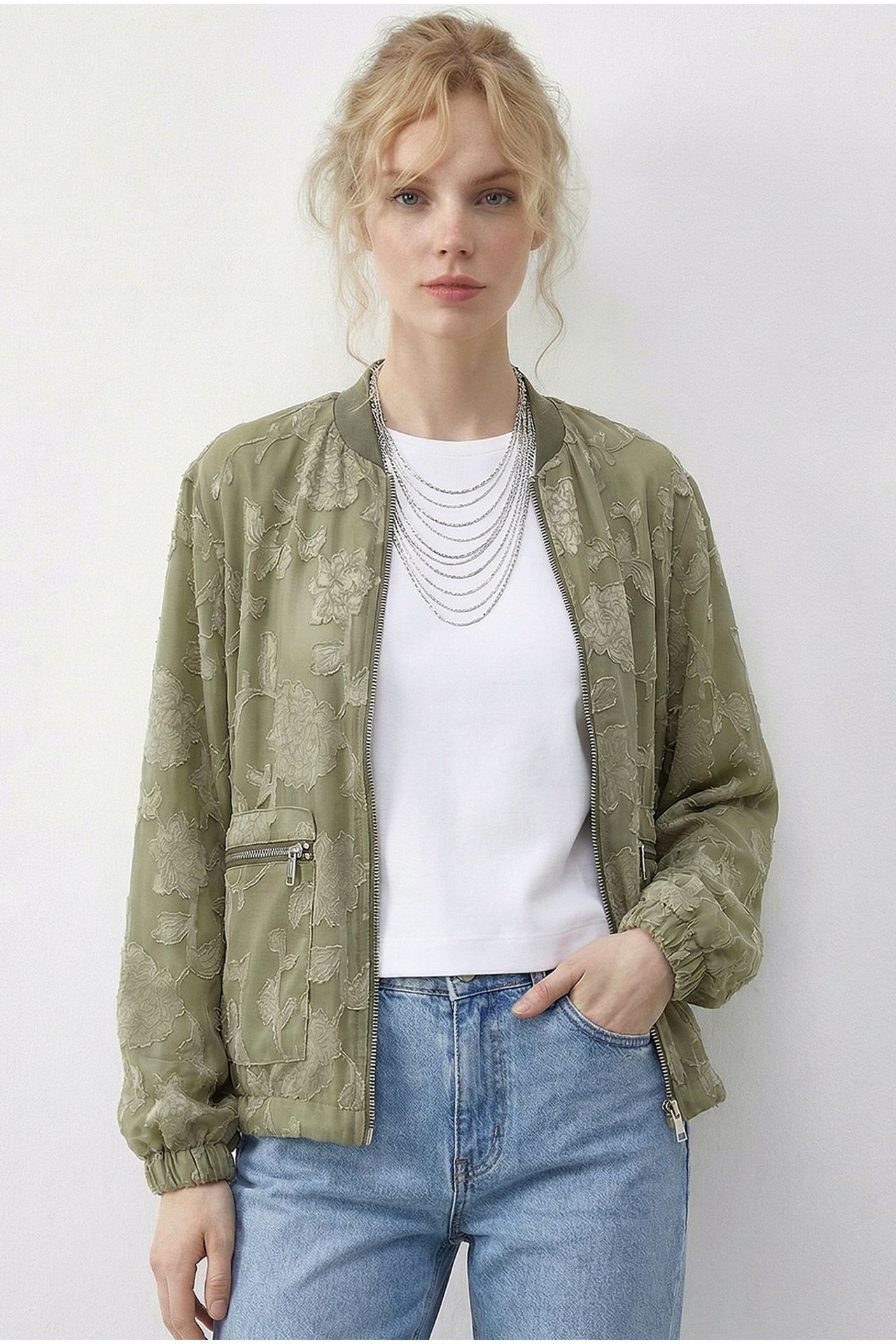 LUCCI Floral Oversized Bomber Jacket 3