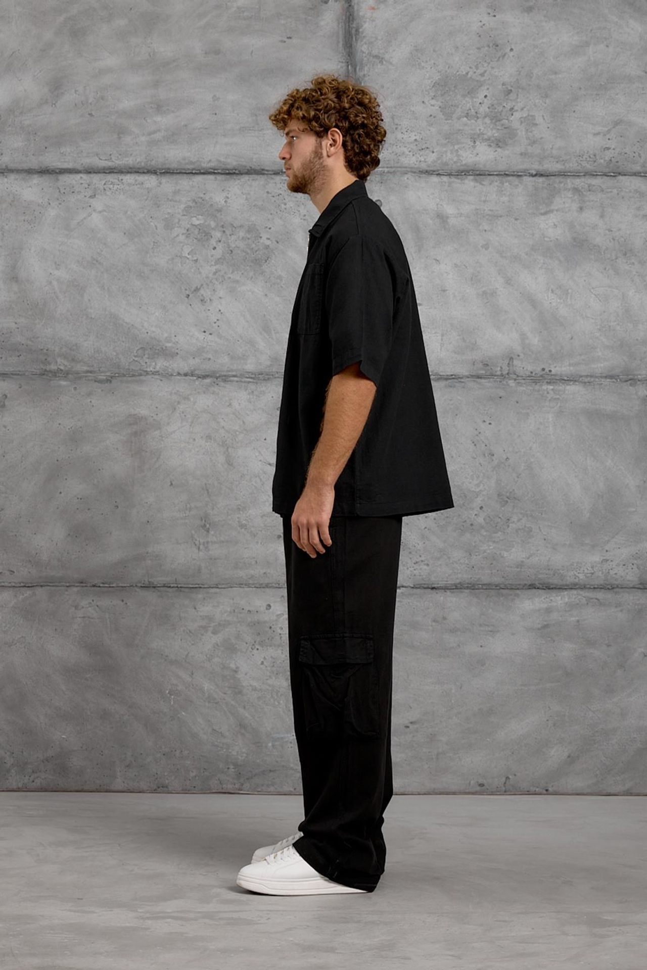 NOMARC Gömlek Yaka Oversize Fermuarlı Alt Üst Takım 3