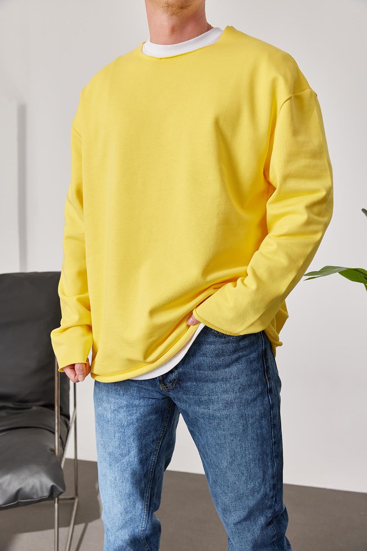 NOMARC Relaxed Crew Neck Sweatshirt 3