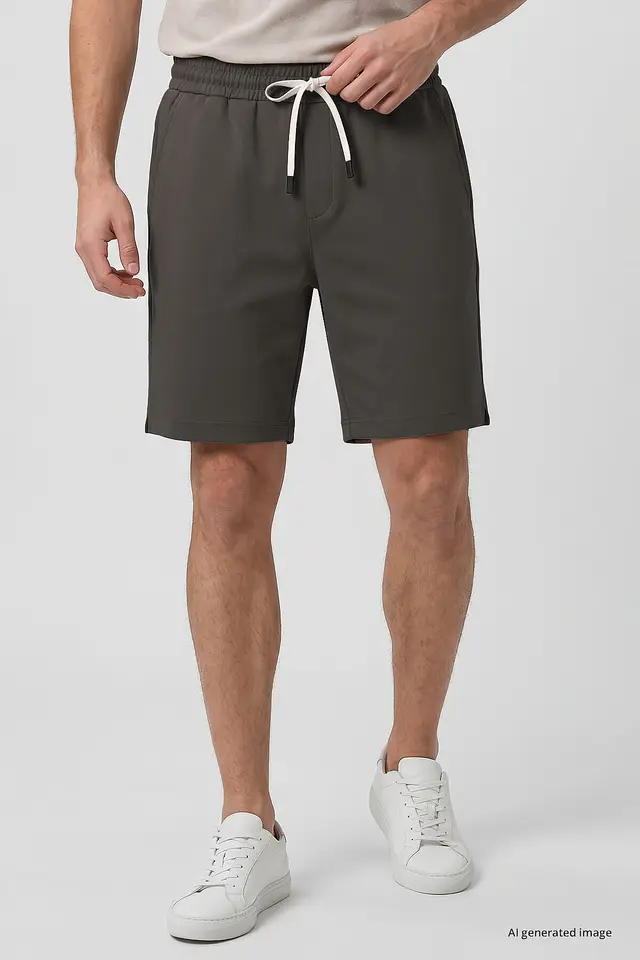 TOMMY Men's Mid Waist Jersey Shorts