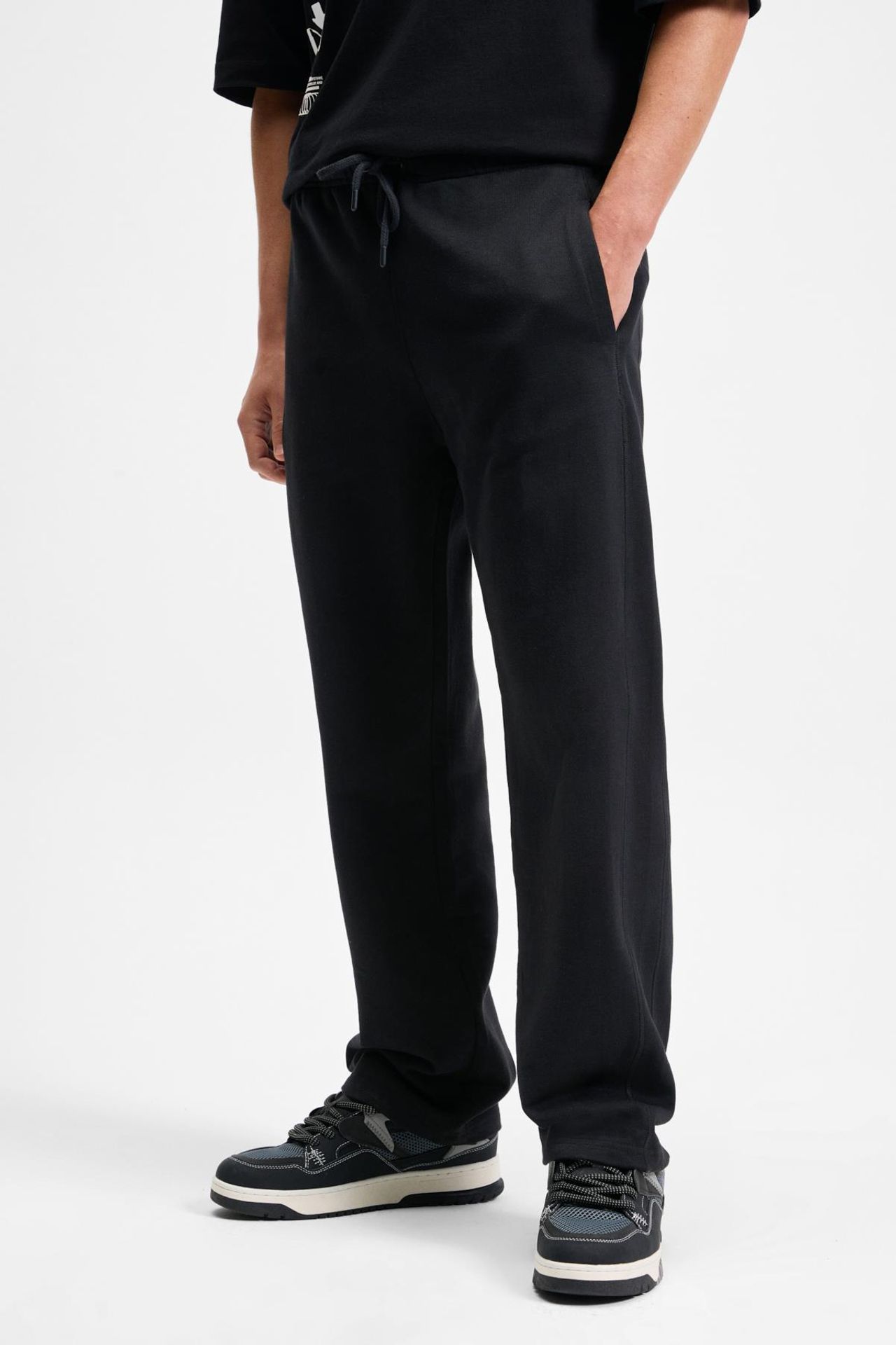 GRIMELANGE Straight Leg Fleece Joggers 4