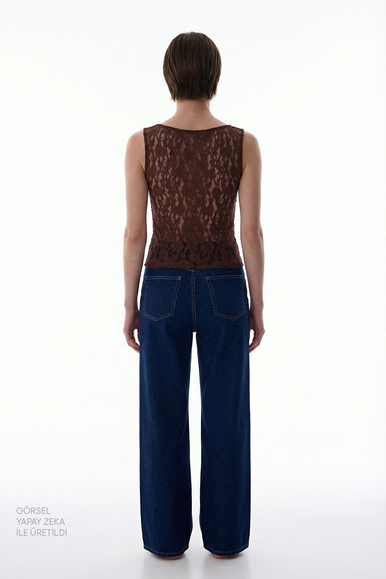PENTI Drape Lace Top 5