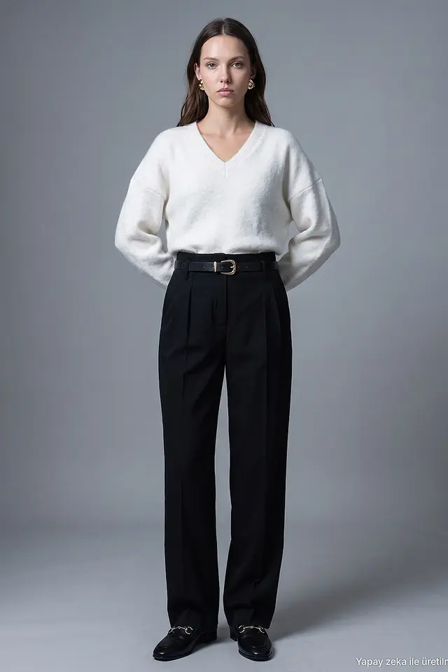 DILVIN Women's Straight-Leg Pants
