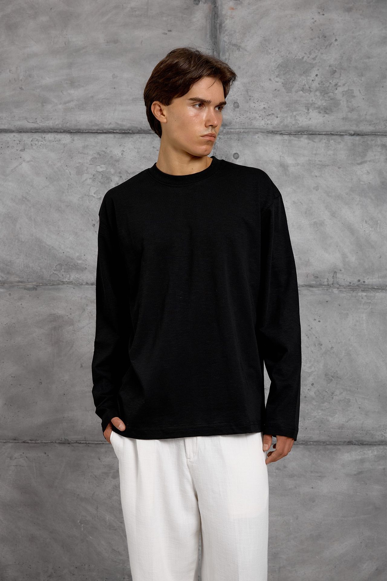 NOMARC Uzun Kollu Bisiklet Yaka Sweatshirt 5