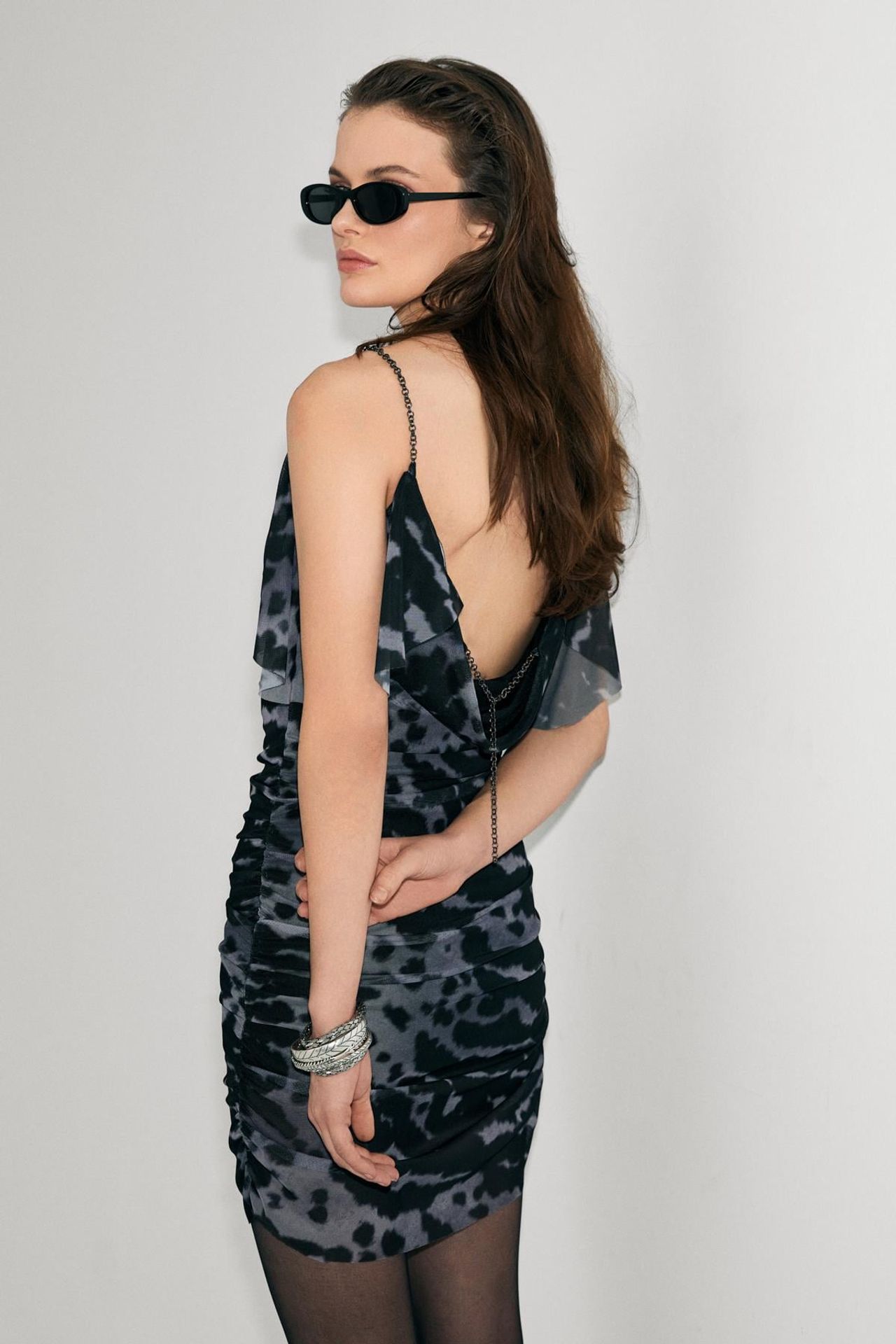 GRIMELANGE Short Simple Mini Skirt 6