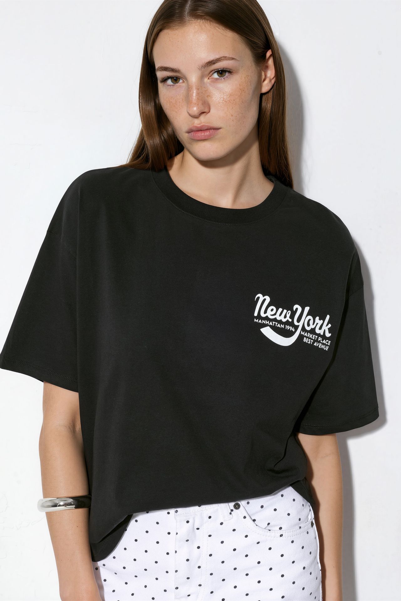 BDART Printed Crew Neck Loose Fit T-Shirt 1