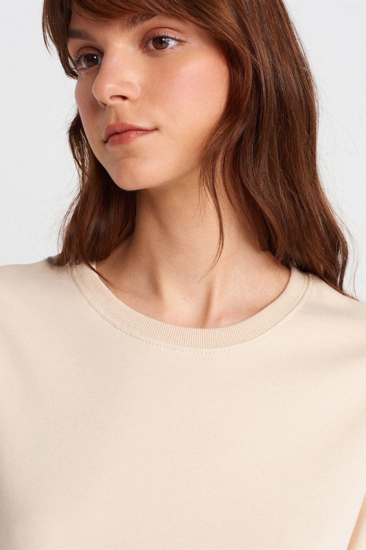 DILVIN Women's Cotton Crew Neck T-Shirt 3