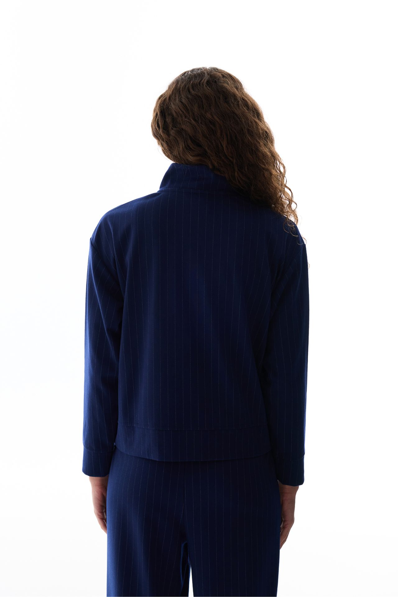 PENTI Half-Zip Striped Sweatshirt 3