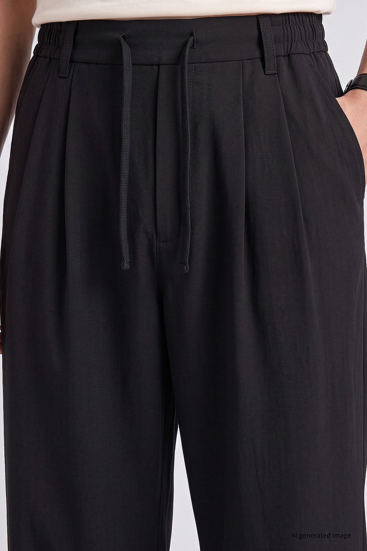 TOMMY Men's Viscose Blend Trousers 2