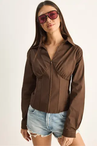 Brown