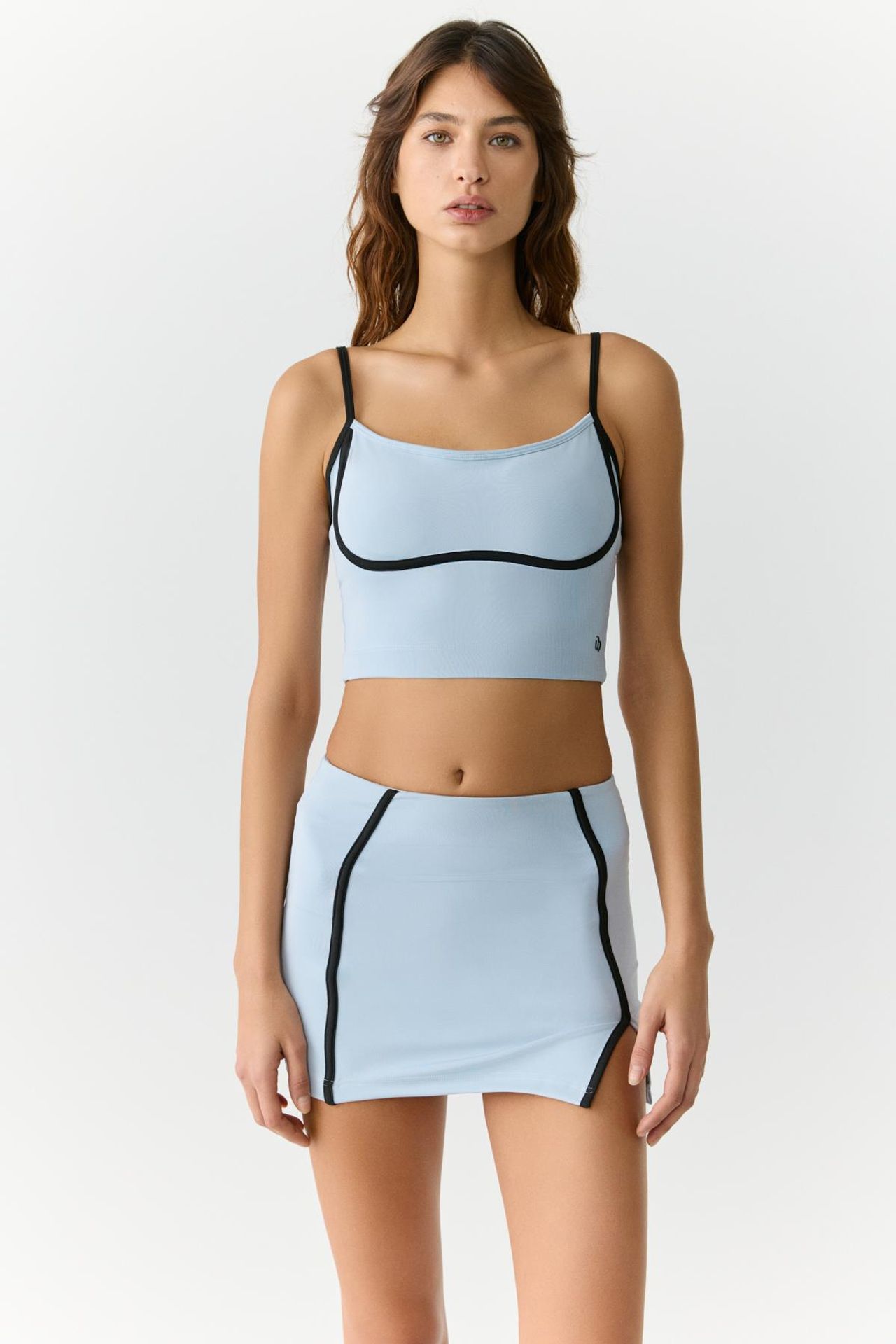 GRIMELANGE High Waist Bodycon Mini Skirt 5