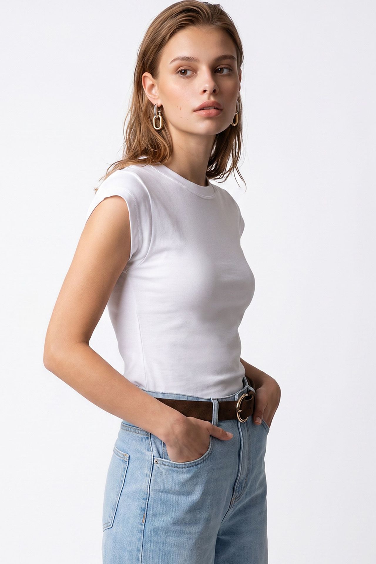 MIXRAY Women's Cotton Blouse 5