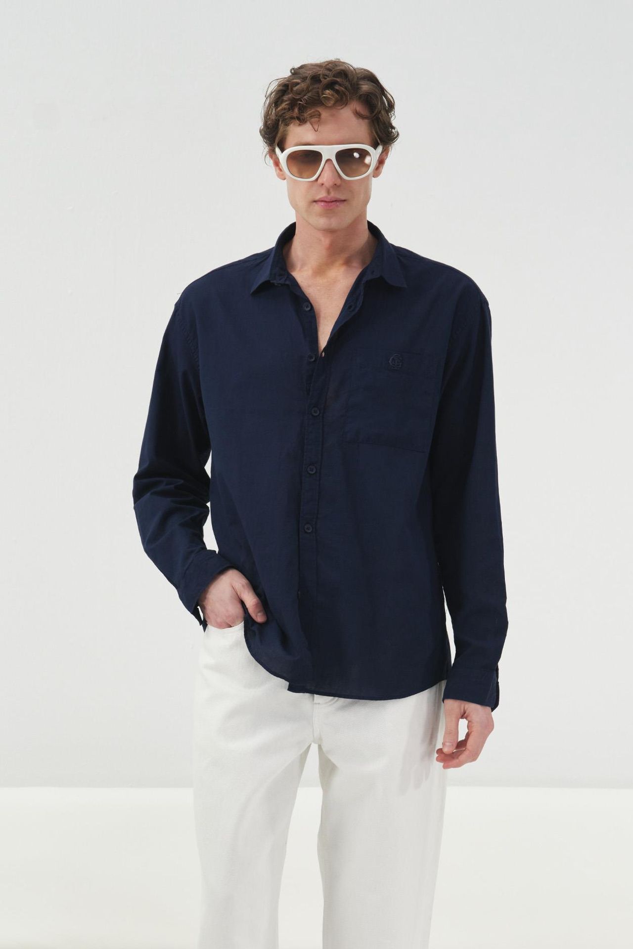 GIESTO Regular Fit Button-Up Shirt 1