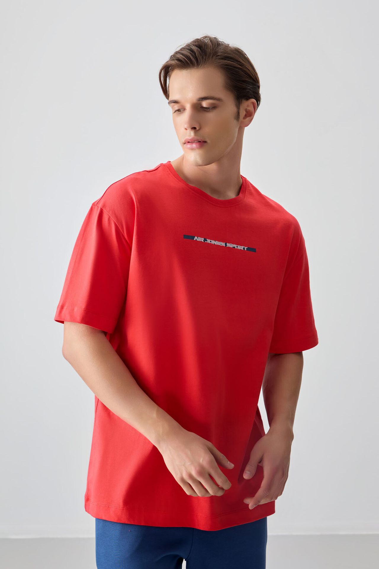 TOMMY Oversized Cotton Printed T-Shirt 1
