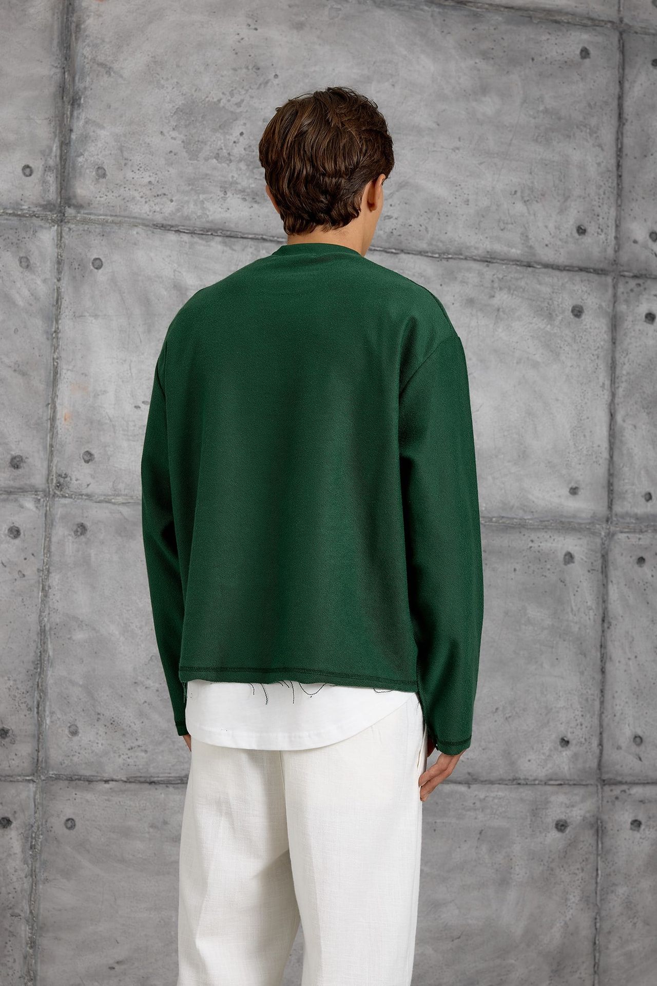 NOMARC Rahat Bisiklet Yaka Sweatshirt 3