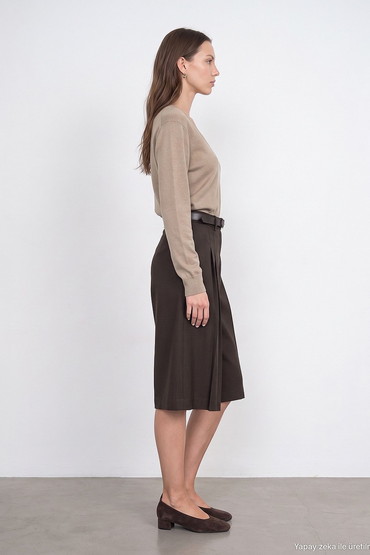 DILVIN Women's Tailored Shorts 4
