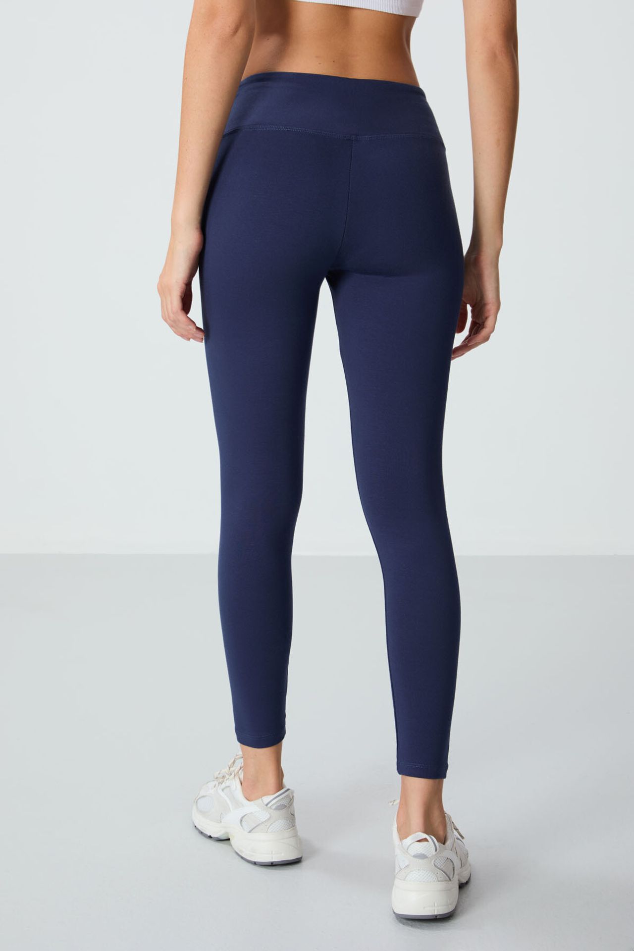 TOMMY High-Waist Cotton Blend Leggings 5