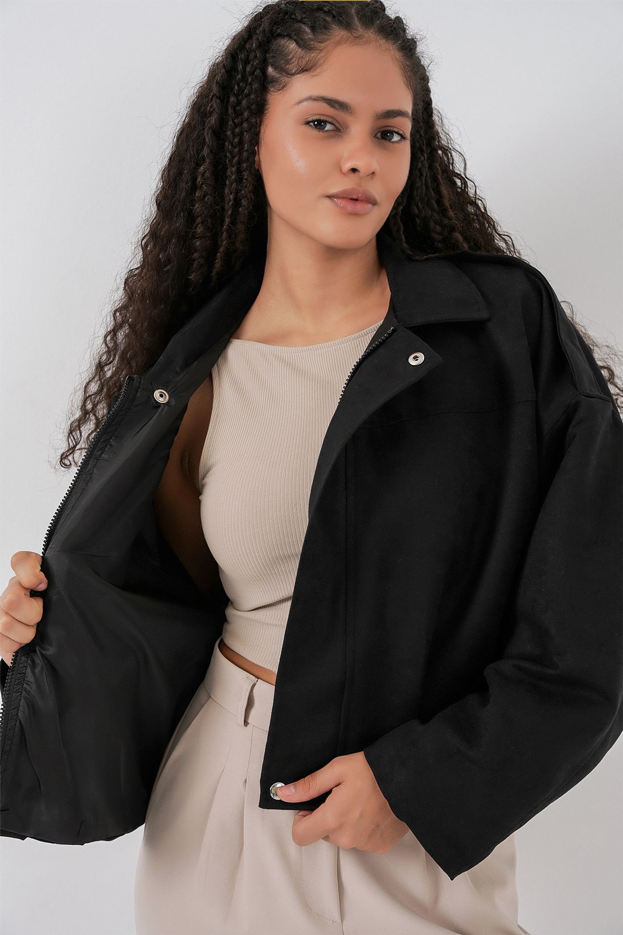 BDART Oversized Zip-Up Jacket