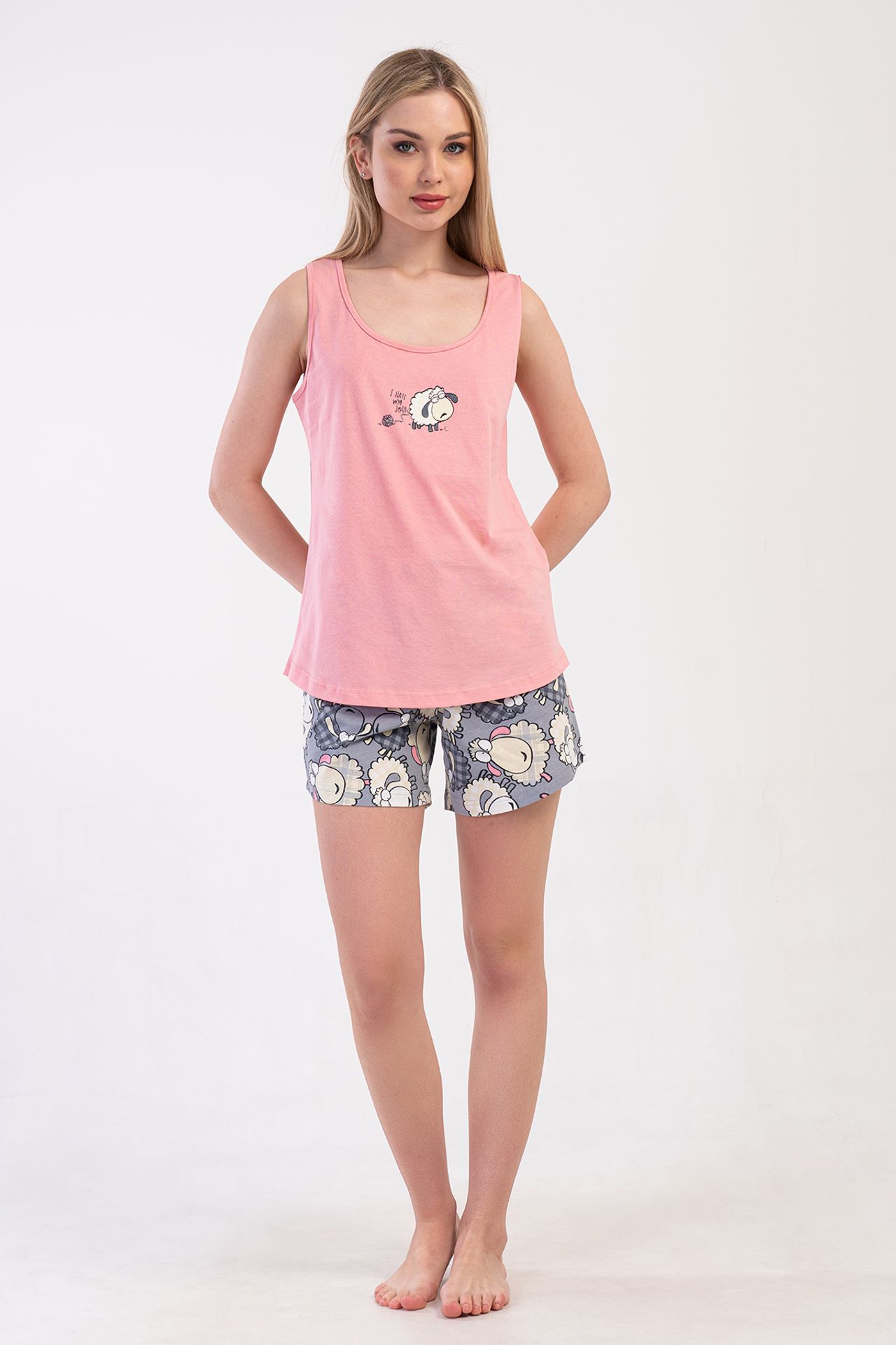 YAKE Rahat İki Parçalı Pijama Takımı 1