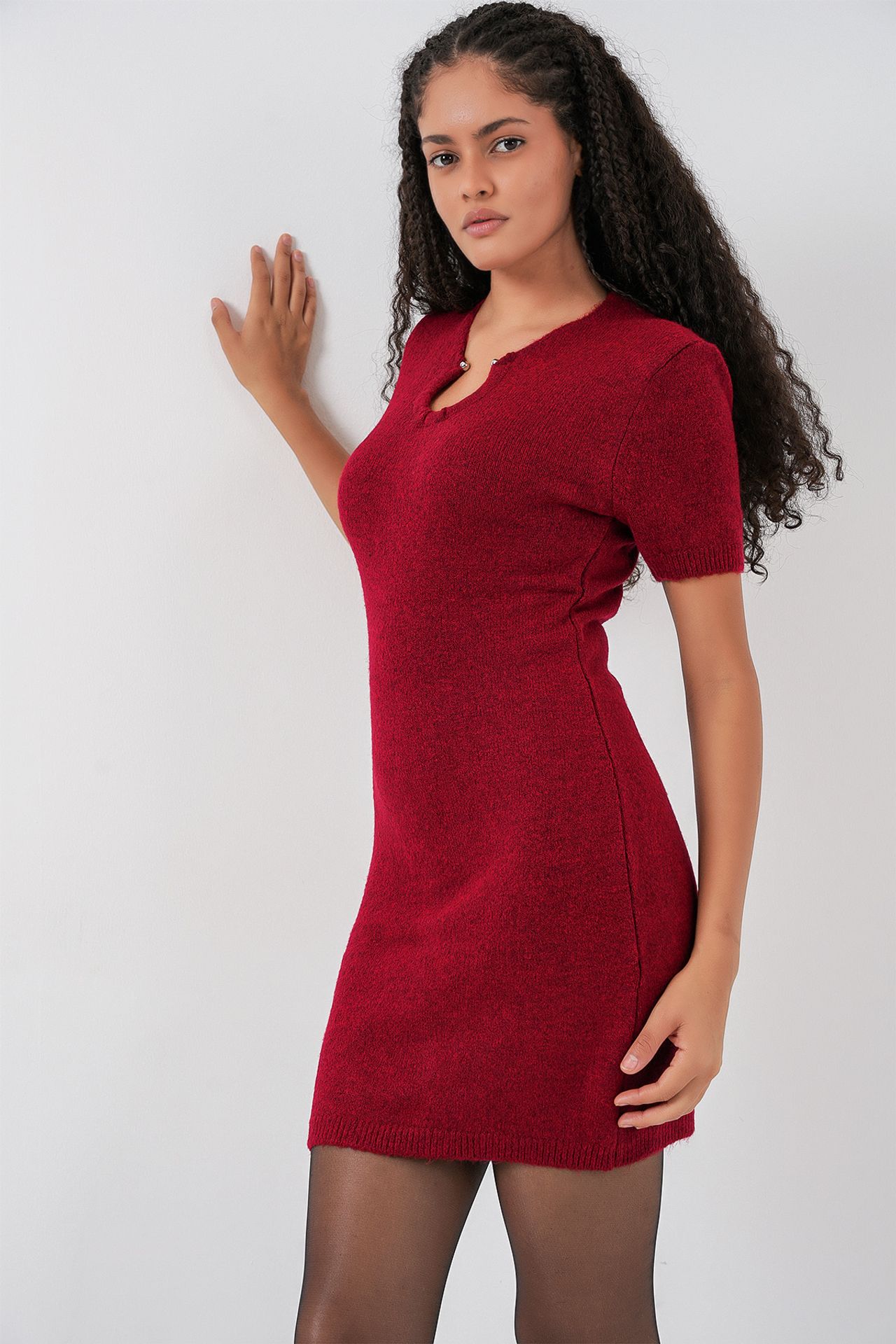 BDART Accessory Detail Bodycon Mini Knitwear Dress 5