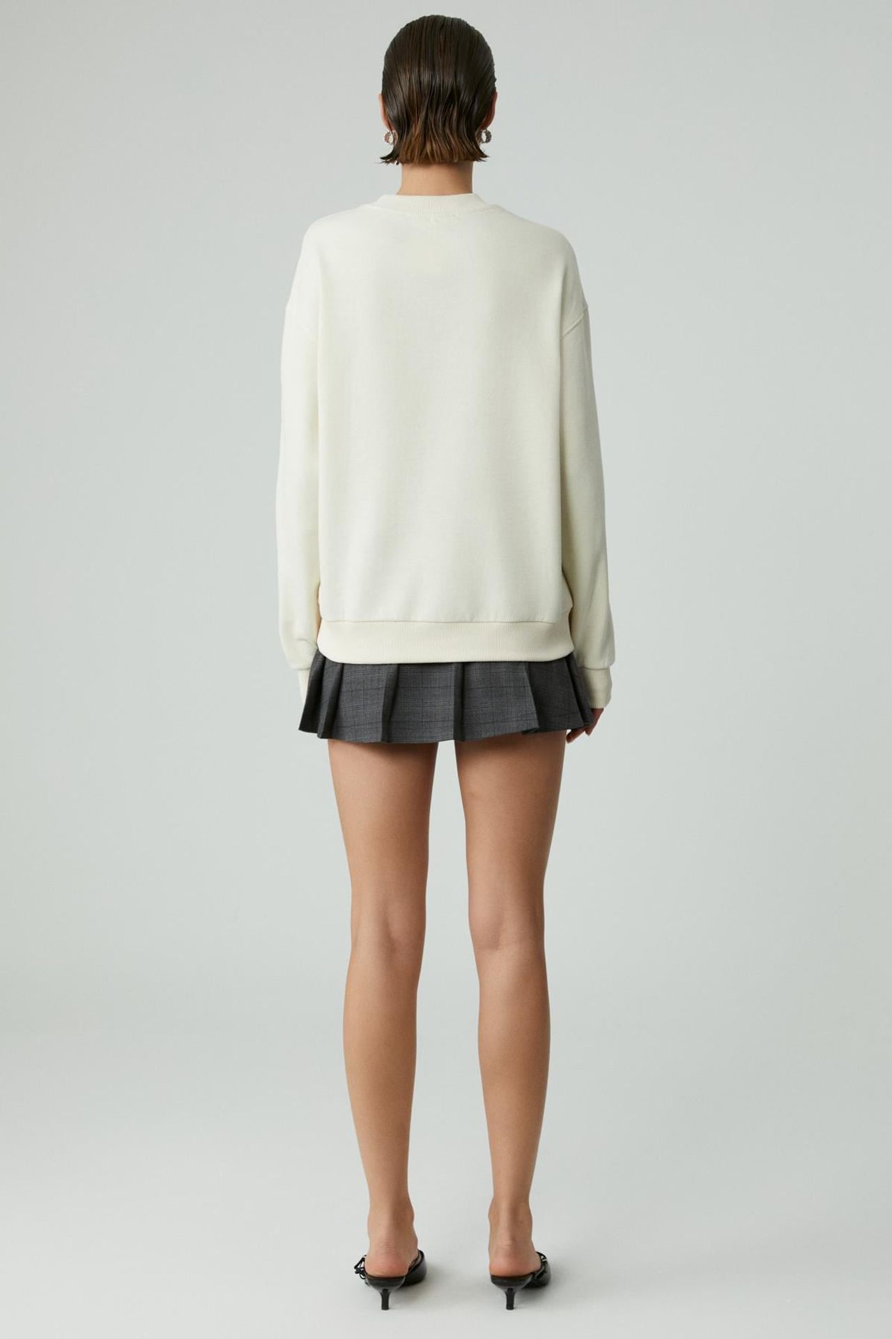 ETHIQUET Relaxed Crew Neck Sweatshirt 6