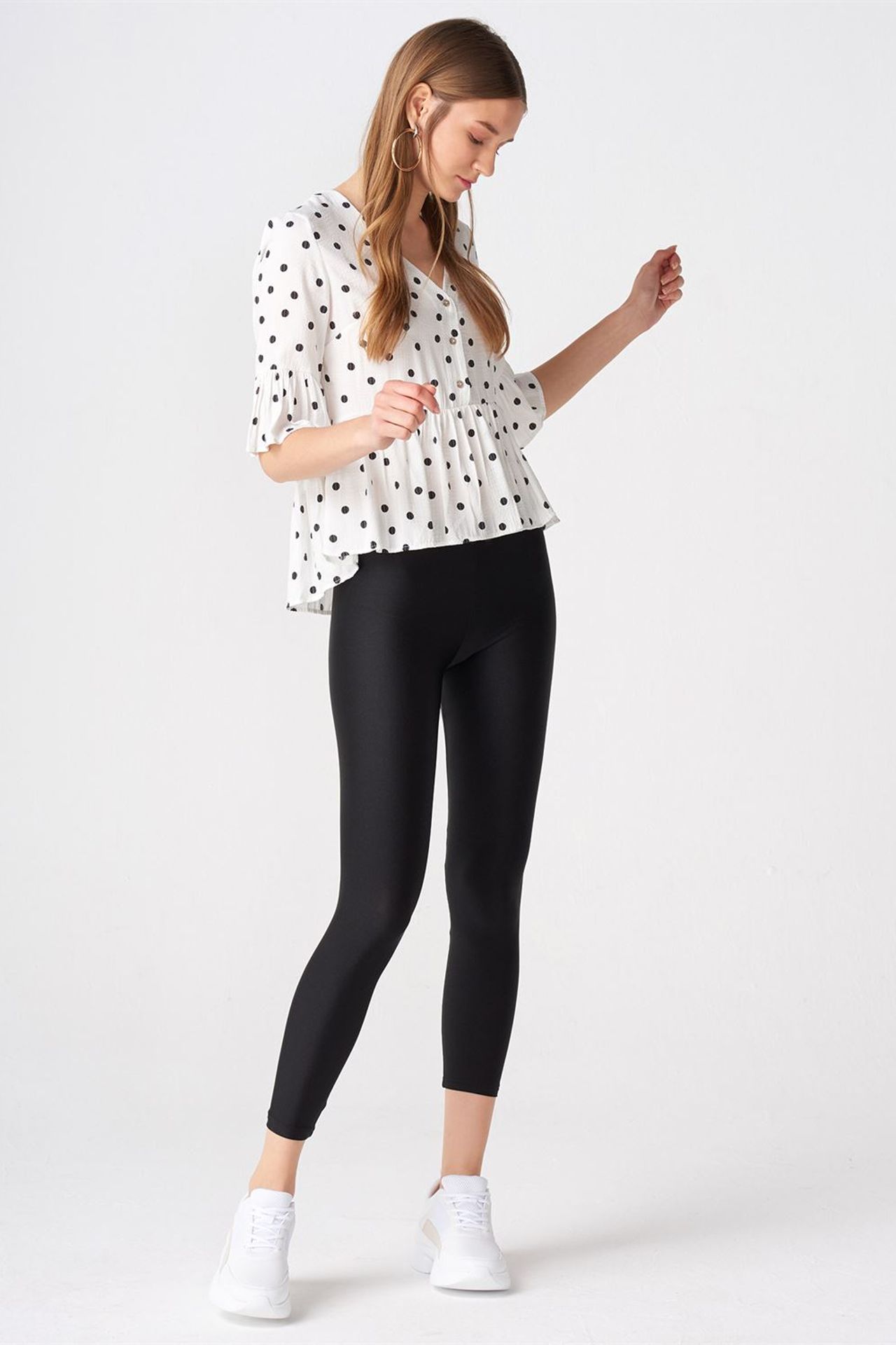 DILVIN High-Waist Slim Fit Leggings