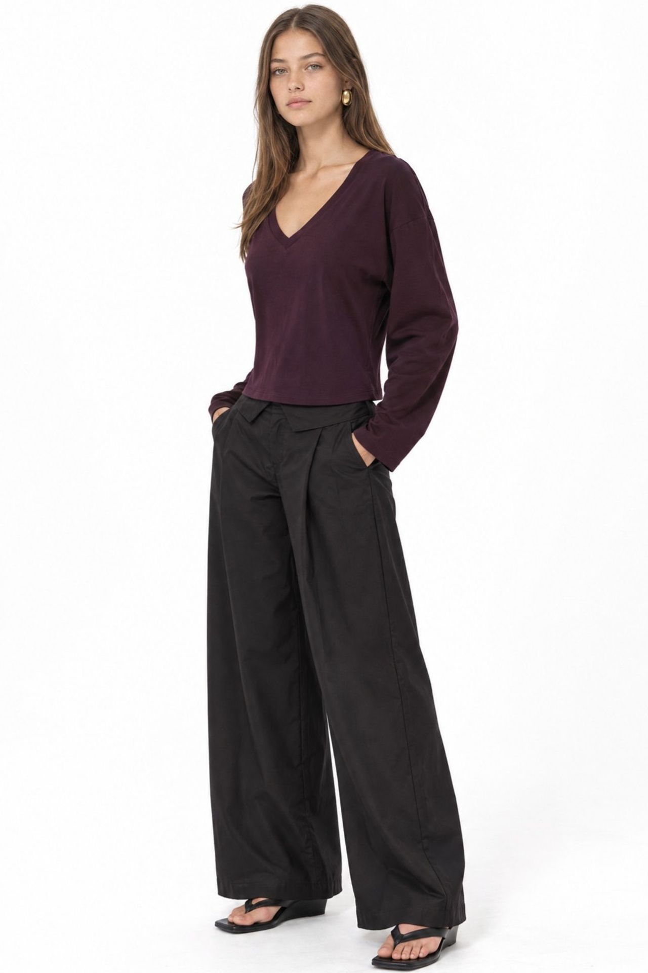 BUSEM Women's Cotton Elastane T-Shirt 4